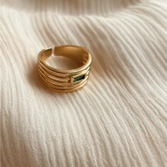 Adita Ring By Tramps + Thieves - Adjustable Boho Statement Ring