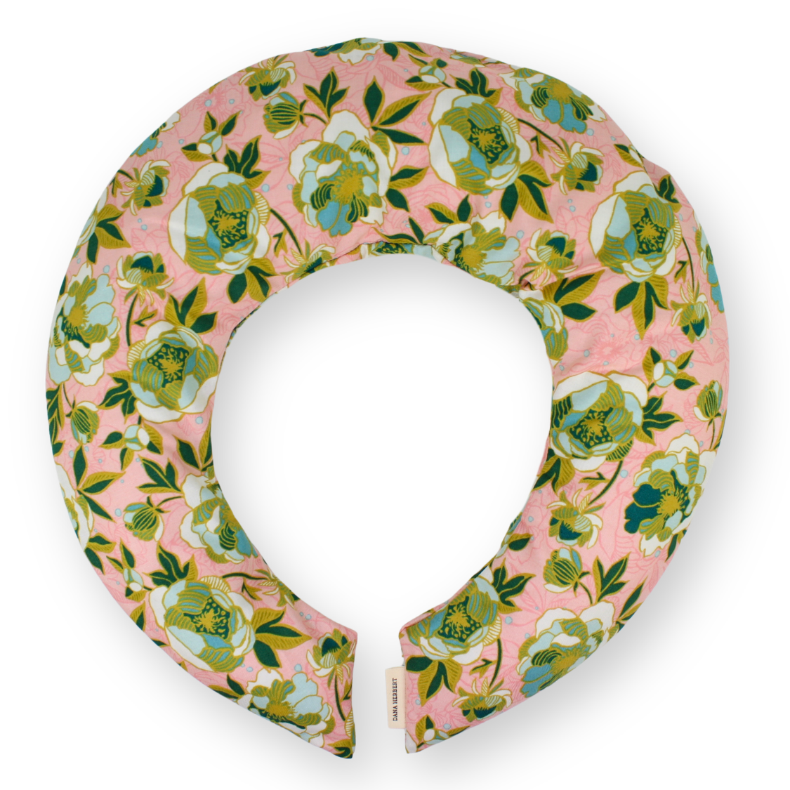 Lavender Neck Wrap, Cream Floral