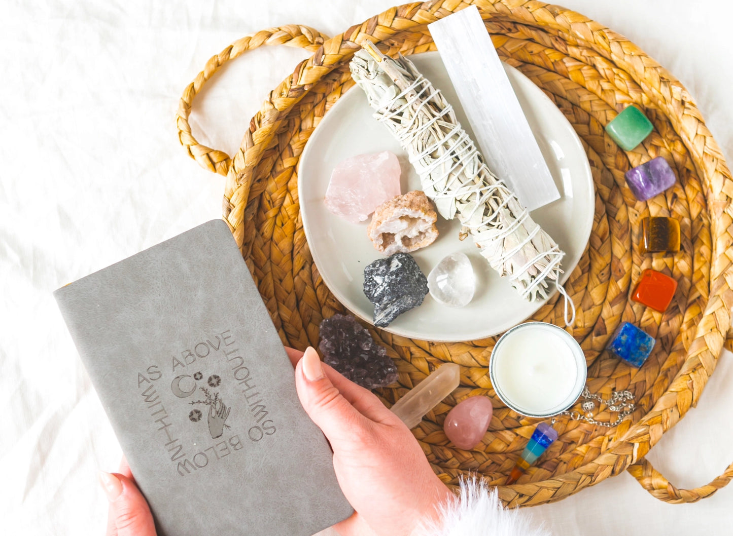 Healing Crystals Starter Set - 17 Piece