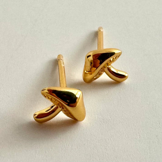 Mushroom Mini Stud Earrings