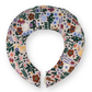 Lavender Neck Wrap, Cream Floral