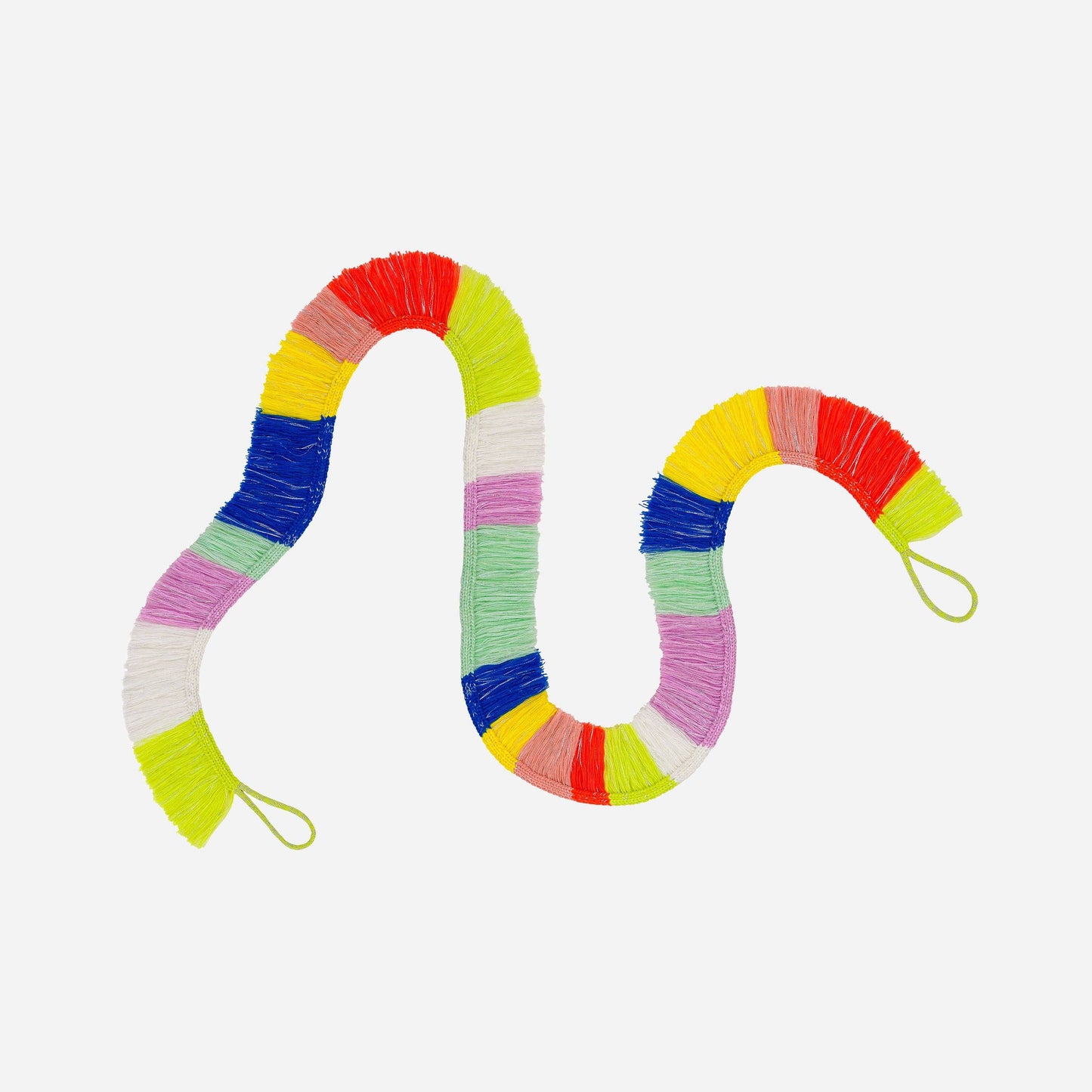 Rainbow Fringe Garland