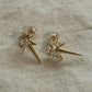 Armored Spiked Stud Earrings By Tramps + Thieves