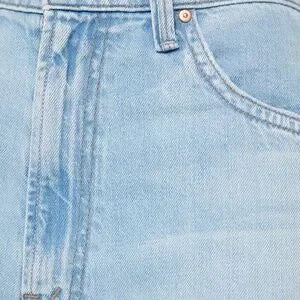 Mother High Wasted Spinner Heel In Ripped Off