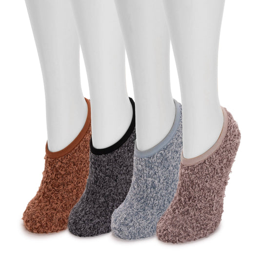 Ballerina Slipper Footies, 4 Pack
