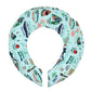 Lavender Neck Wrap, Cream Floral