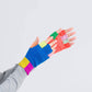 Rainbow Fingerless Gloves