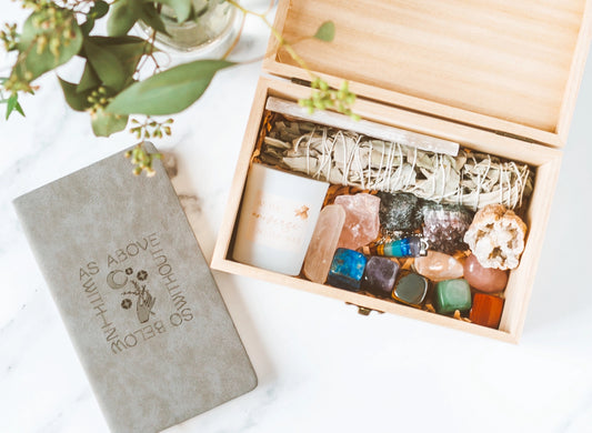Healing Crystals Starter Set - 17 Piece