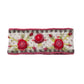 Aubrey Headband - Hand Knit Wool Floral Embroidery: Petal