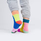 Mismatched Rainbow House Socks