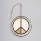 Peace Sign Stained Glass Suncatcher