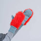 Faux Fur Mittens