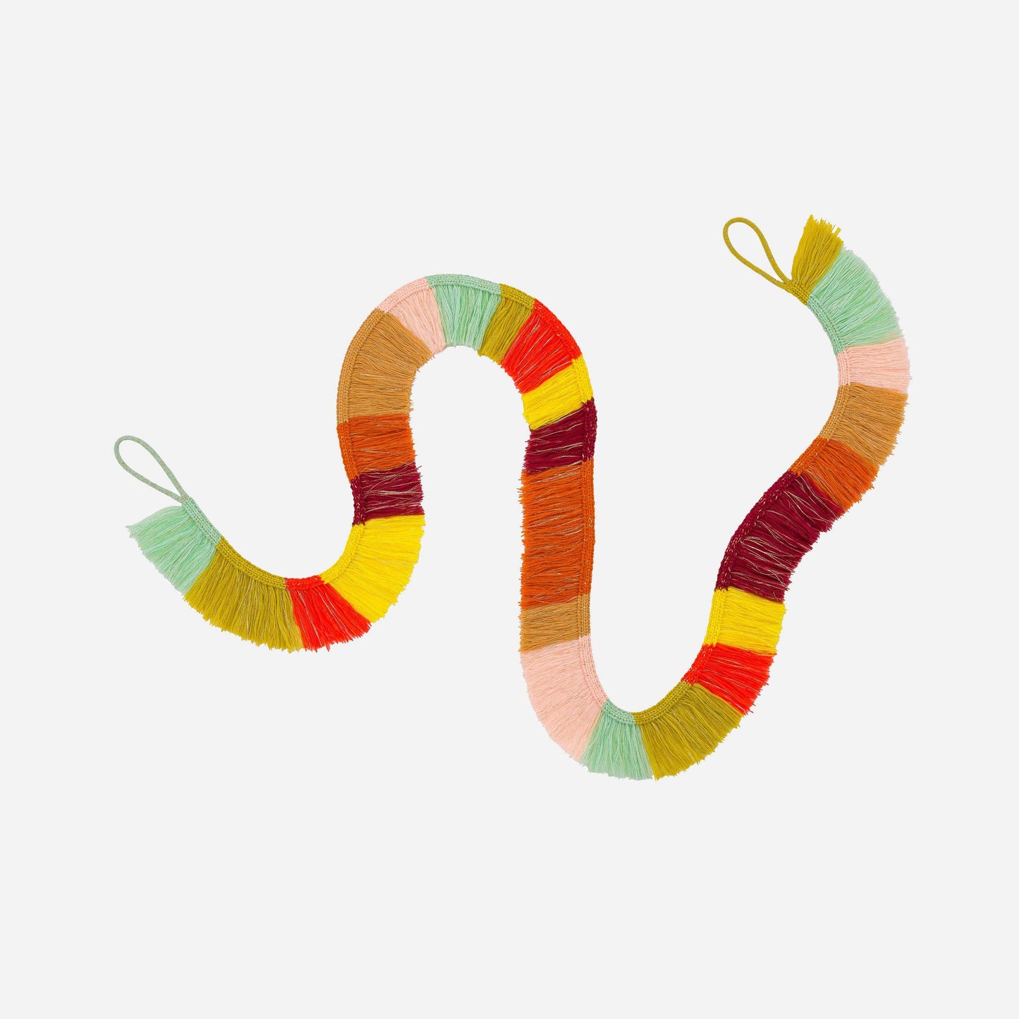 Rainbow Fringe Garland