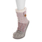 Cable Knit Slipper Socks