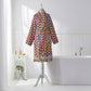 Lokum Robe Handloom Turkish Cotton Heavy Luxury Shawl Collar: S-M