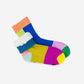 Mismatched Rainbow House Socks