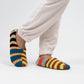Patchwork Stripe Slippers