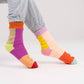 Mismatched Rainbow House Socks