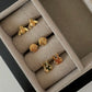 Bee Shaped Stud Earrings