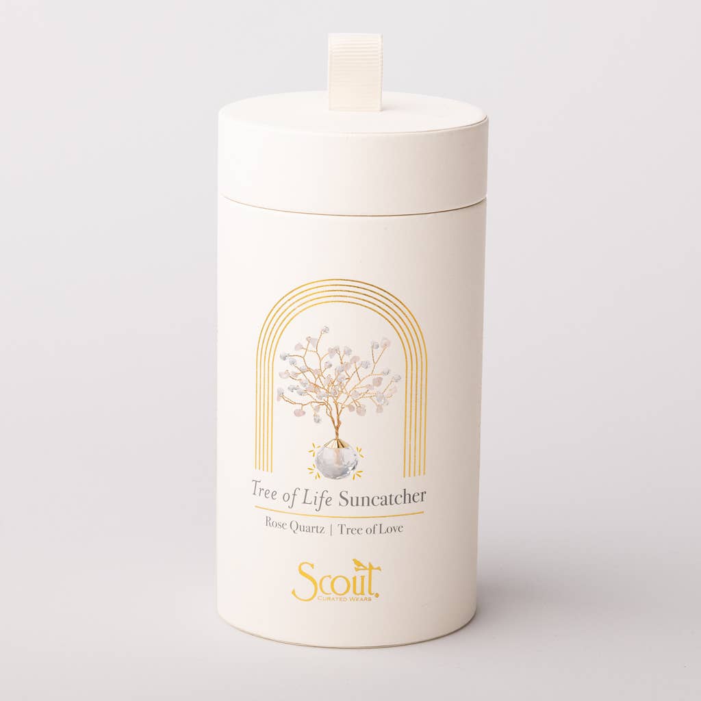 Rose Quartz Tree of Life