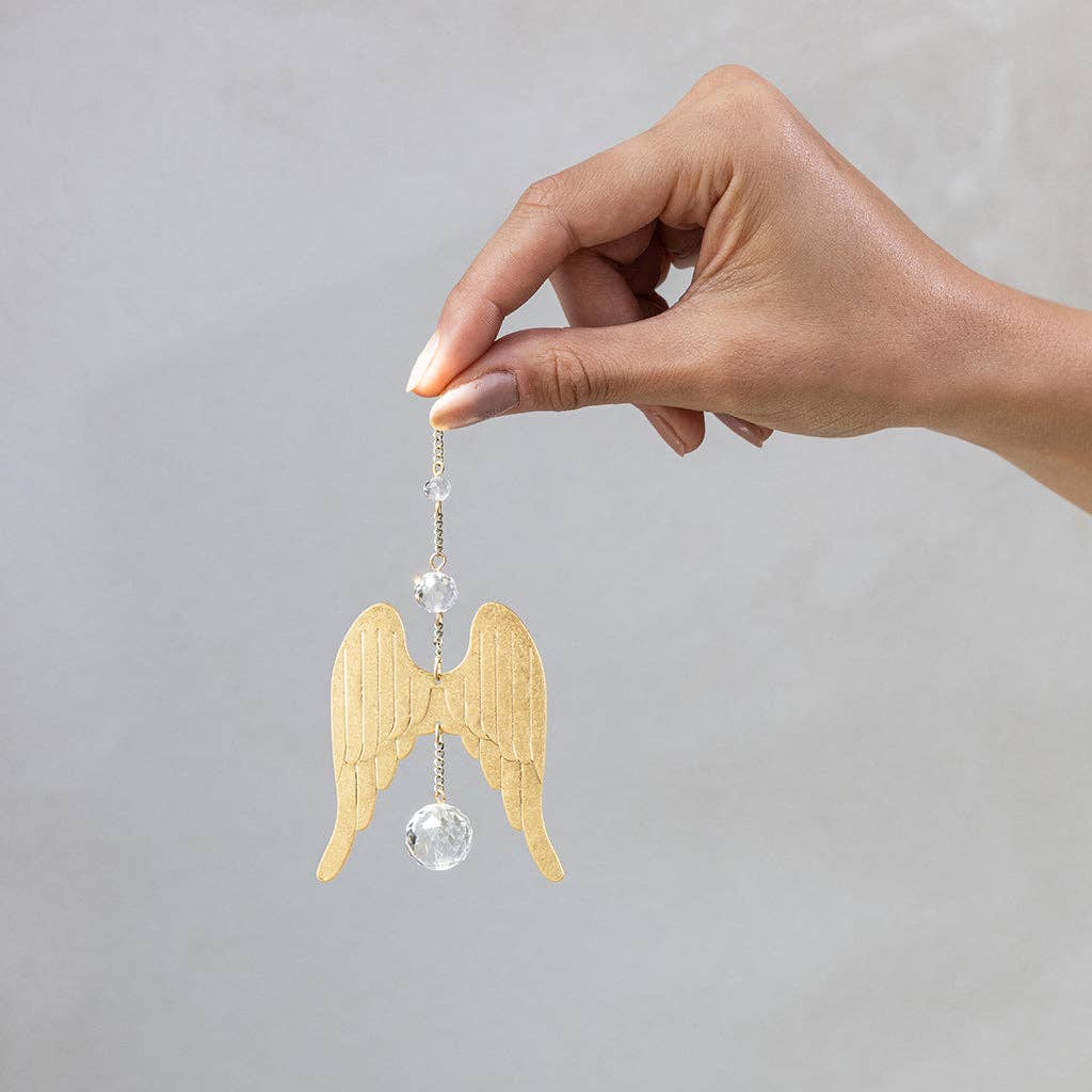 Mini Angel Wings Suncatcher