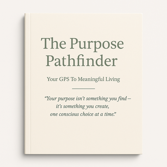 Find Your Purpose Journal (Ikigai Workbook Printable PDF): Values, Energy Audit, Experiments & Career Alignment
