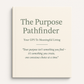 Find Your Purpose Journal (Ikigai Workbook Printable PDF): Values, Energy Audit, Experiments & Career Alignment