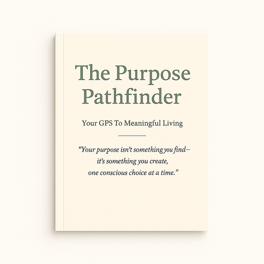 Find Your Purpose Journal (Ikigai Workbook Printable PDF): Values, Energy Audit, Experiments & Career Alignment