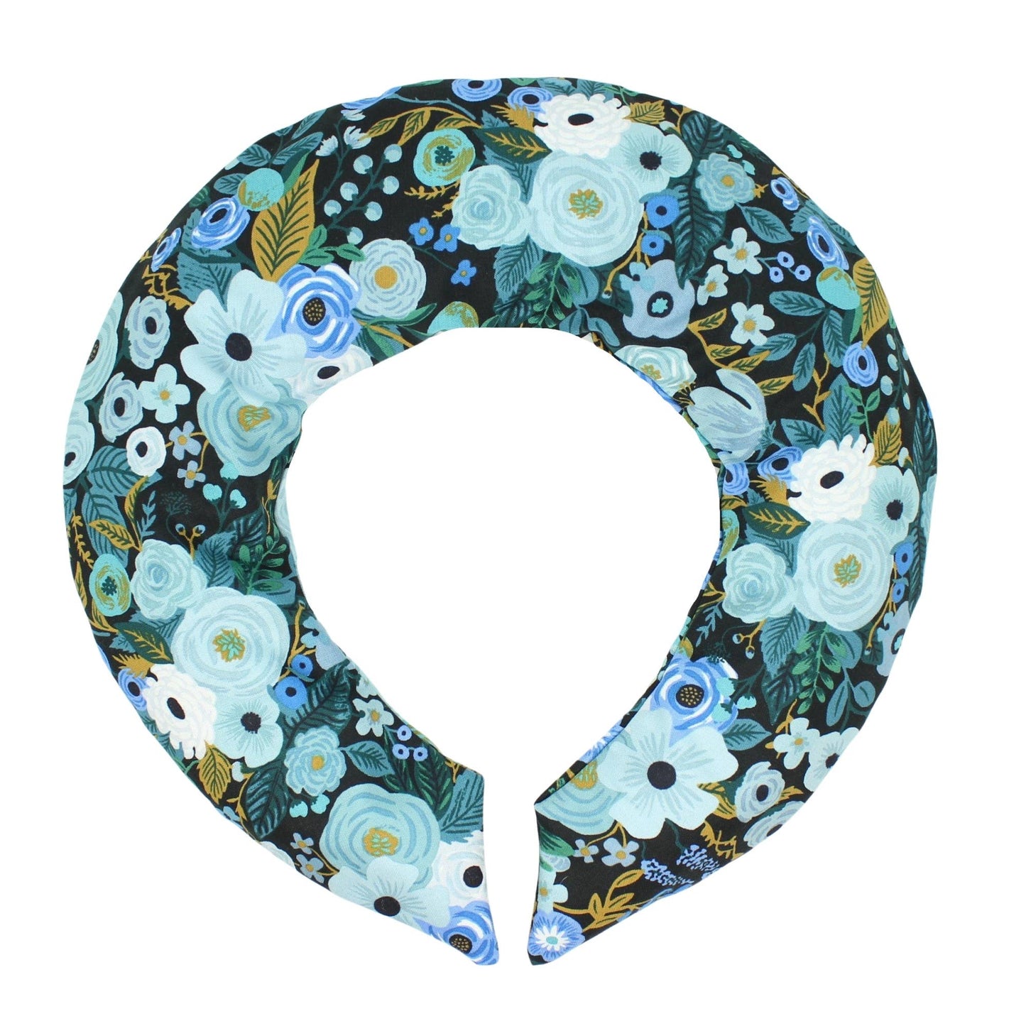 Lavender Neck Wrap, Cream Floral