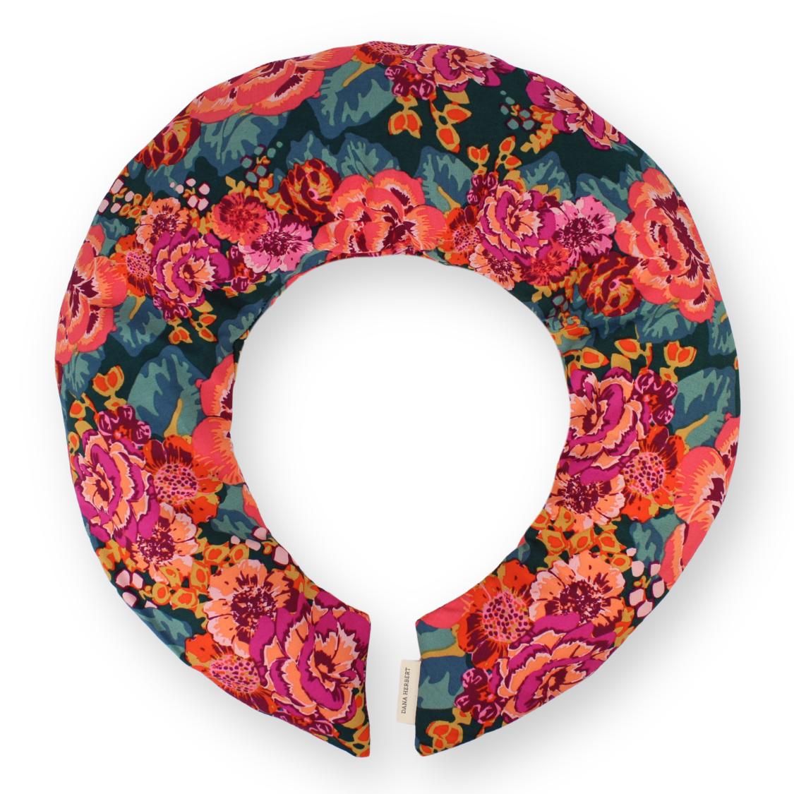 Lavender Neck Wrap, Cream Floral