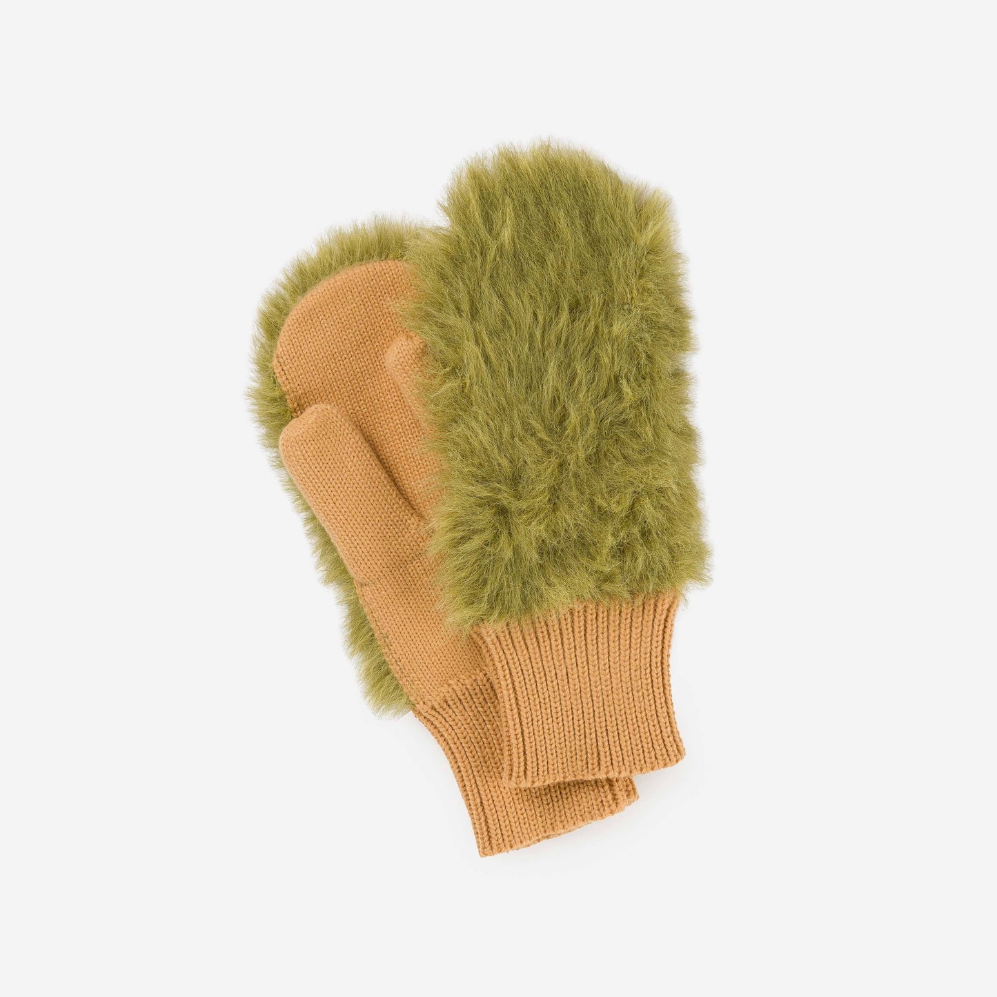 Faux Fur Mittens
