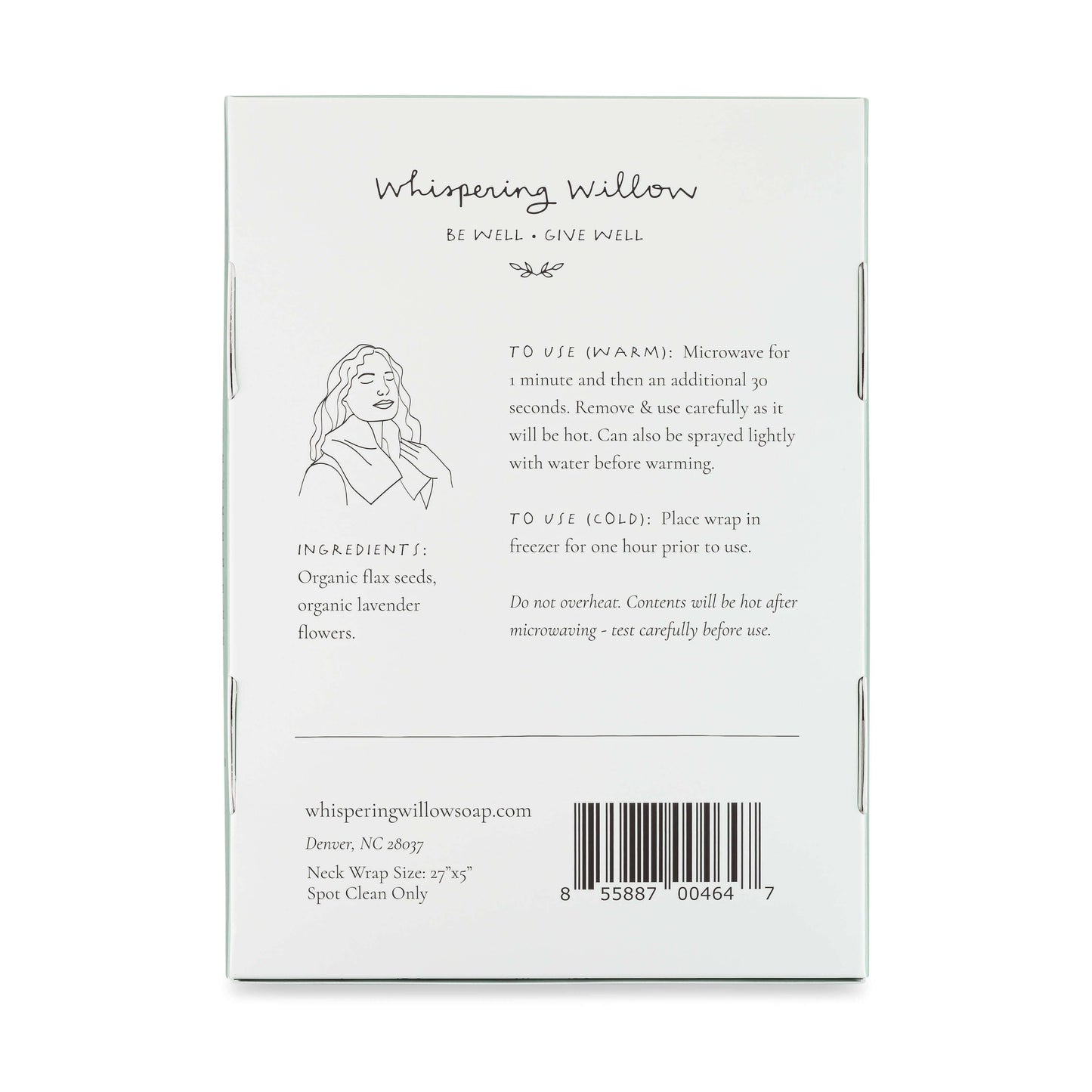 Organic Lavender Neck Wrap