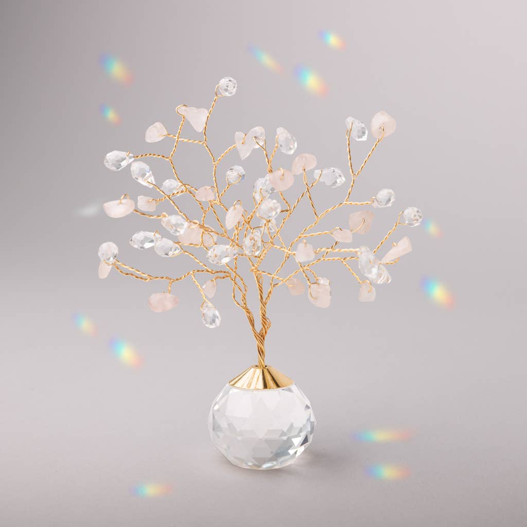 Rose Quartz Tree of Life