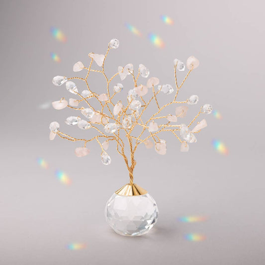 Rose Quartz Tree of Life