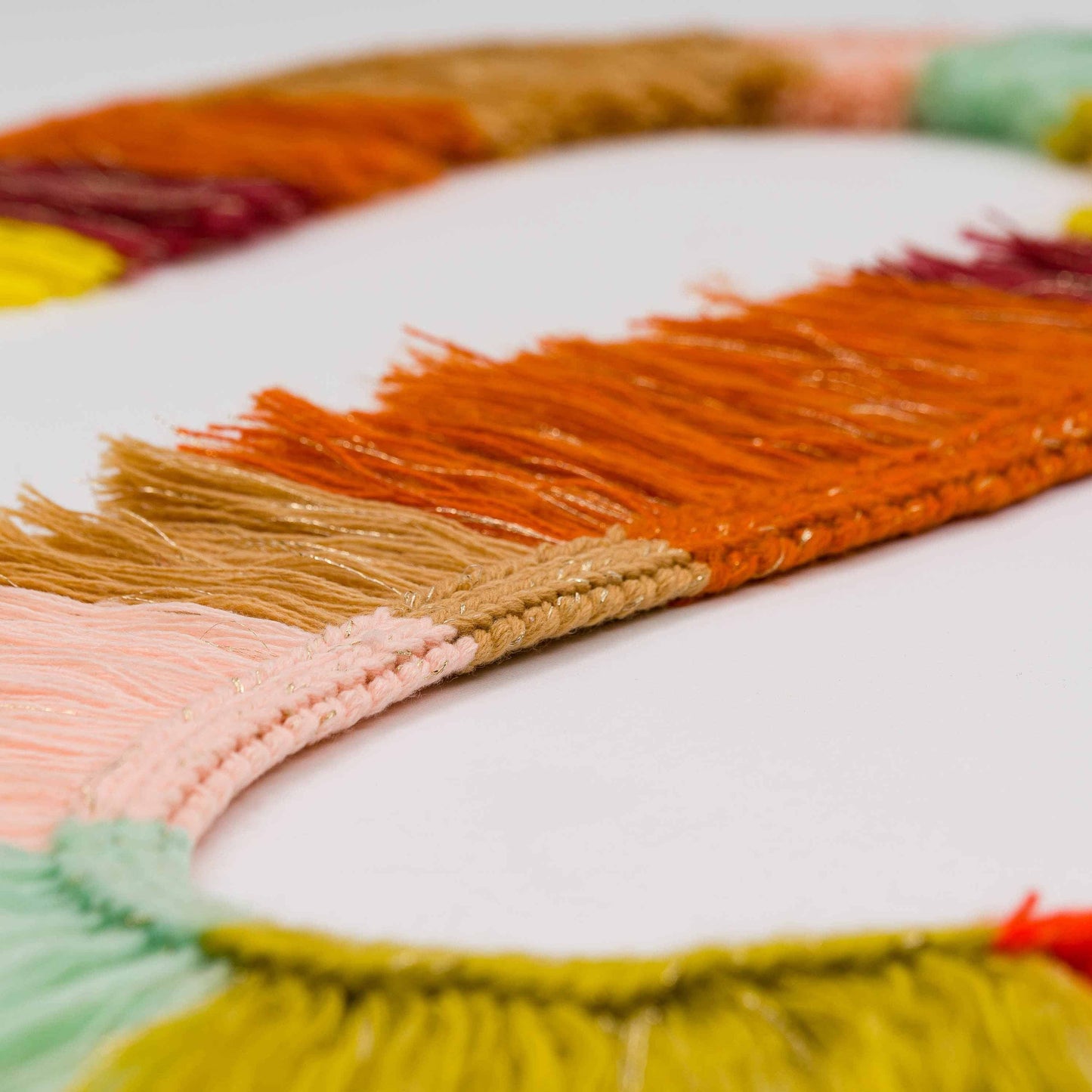 Rainbow Fringe Garland