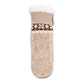 Cable Knit Slipper Socks