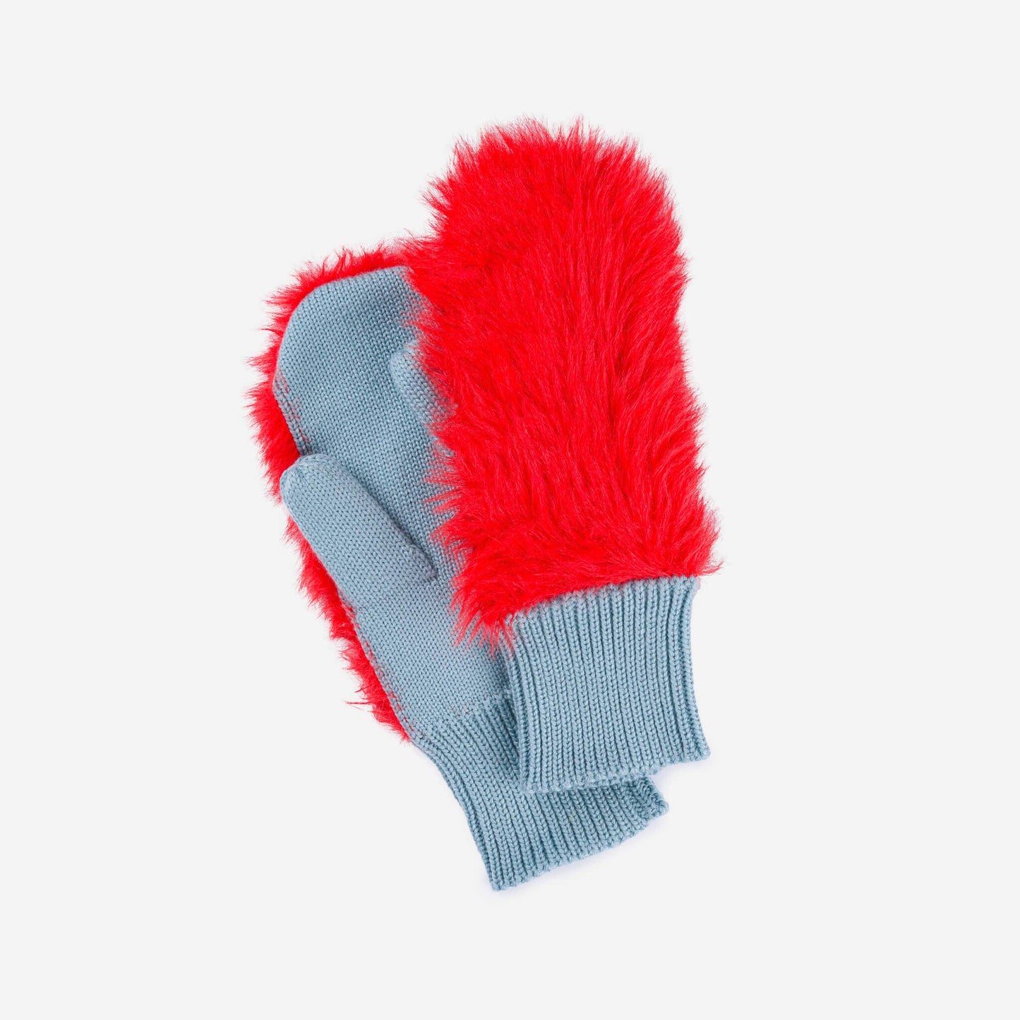 Faux Fur Mittens