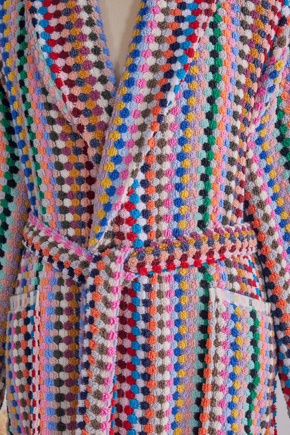 Kikoya pompom robe texture