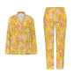 Sunflower & Marigold Silky Pajama Set