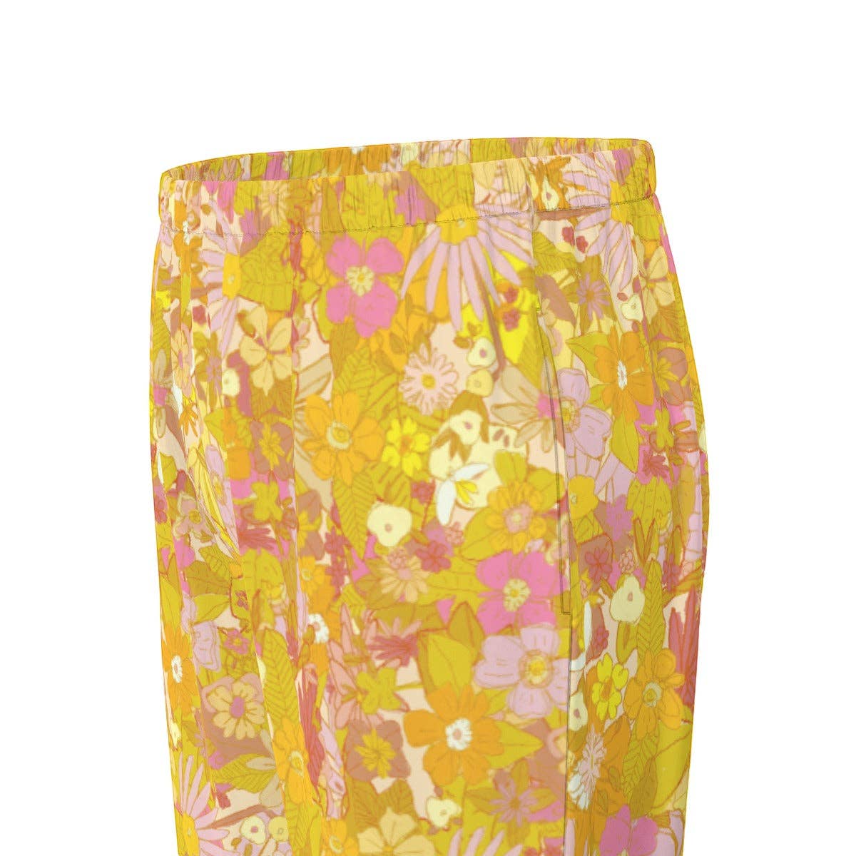 Sunflower & Marigold Silky Pajama Set
