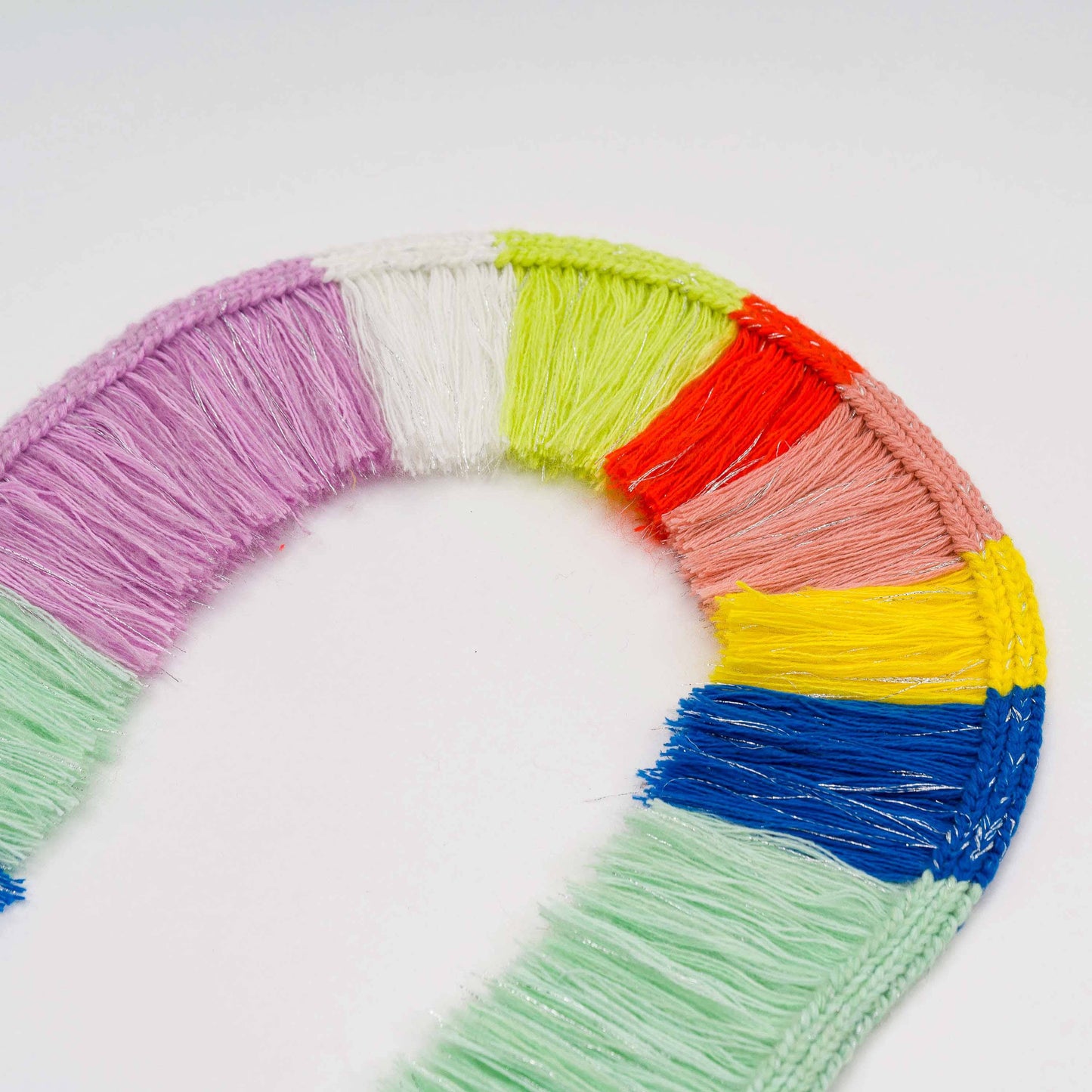 Rainbow Fringe Garland