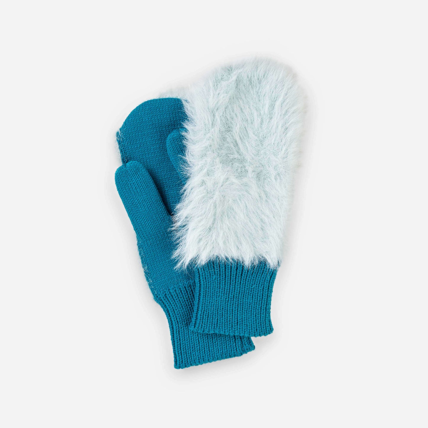 Faux Fur Mittens