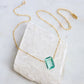 Aquamarine Quartz Necklace