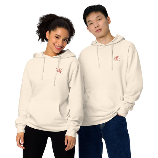 Love Embroidered Soft Hoodie