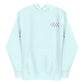Love Love Love Embroidered Soft Hoodie